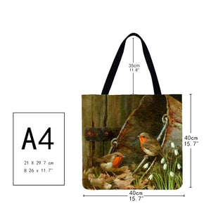 Canvas Bag-Bird 40*40CM