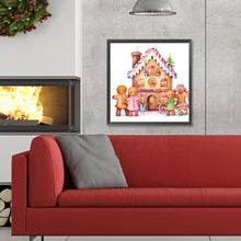 Load image into Gallery viewer, Christmas Cookie House 30*30CM(Canvas) Full Round Drill Diamond Painting
