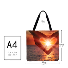 Load image into Gallery viewer, Canvas Bag-Hearts 40*40CM
