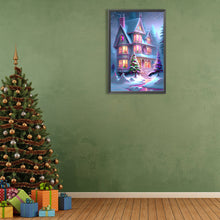 Load image into Gallery viewer, Snow Castle 40*60CM(Canvas) Full Round Drill Diamond Painting
