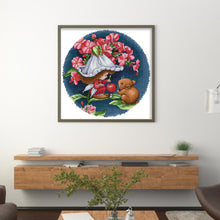 Load image into Gallery viewer, Joy Sunday - Flower Fairy - 35*35CM 14CT 2 Stamped Cross Stitch
