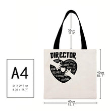 Load image into Gallery viewer, Canvas Bag-Back to School 40*40CM
