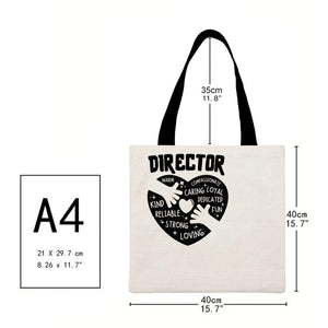 Canvas Bag-Back to School 40*40CM