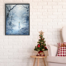 Load image into Gallery viewer, Winter Snow Angel 30*40CM(Canvas) Full Round Drill Diamond Painting
