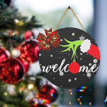 Load image into Gallery viewer, Christmas Wooden Diamond Painting Art Hanging Ornament (Welcome Colour Ball 2)
