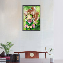 Load image into Gallery viewer, Sailor Moon Chibi 30*45CM(Canvas) Full Round Drill Diamond Painting
