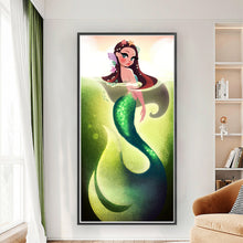 Load image into Gallery viewer, Yishu - Disney Princess Ariel - 40*80CM 11CT 3 Stamped Cross Stitch
