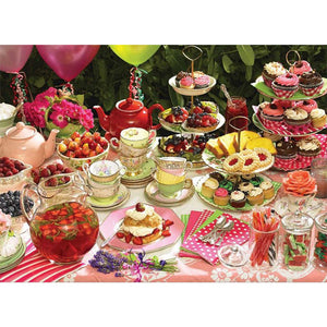 Tea Party 55*40CM(Picture) Full Round Drill Diamond Painting