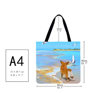 Canvas Bag-Dog 40*40CM