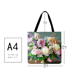 Canvas Bag-Flowers 40*40CM