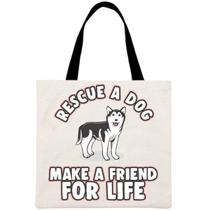 Canvas Bag-Dog 40*40CM