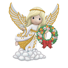 Load image into Gallery viewer, Precious Moments Doll 30*30CM(Canvas) Partial Special Shaped Drill Diamond Painting
