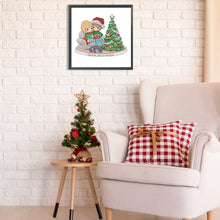 Load image into Gallery viewer, Precious Moments Doll 30*30CM(Canvas) Partial Special Shaped Drill Diamond Painting
