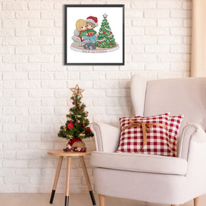 Precious Moments Doll 30*30CM(Canvas) Partial Special Shaped Drill Diamond Painting