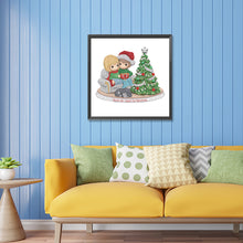 Load image into Gallery viewer, Precious Moments Doll 30*30CM(Canvas) Partial Special Shaped Drill Diamond Painting
