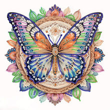 Load image into Gallery viewer, Butterfly Art 30*30CM(Canvas) Partial Special Shaped Drill Diamond Painting
