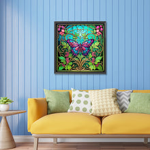 Load image into Gallery viewer, Butterfly Crafts 30*30CM(Canvas) Partial Special Shaped Drill Diamond Painting
