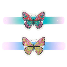 Load image into Gallery viewer, Butterfly Diamond Painting Wristbands Diamond Painting Bracelet for Kids (1)
