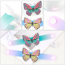 Load image into Gallery viewer, Butterfly Diamond Painting Wristbands Diamond Painting Bracelet for Kids (1)
