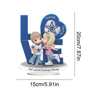 Warm Family Diamond Painting Desktop Ornaments Kit for Office Desktop Decor (1)