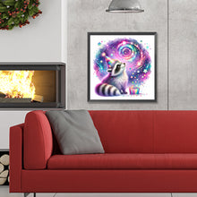 Load image into Gallery viewer, Shiny Animal Raccoon 30*30CM(Canvas) Full Round Drill Diamond Painting
