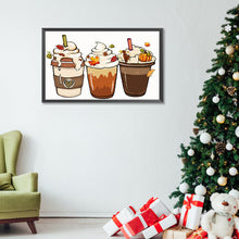Load image into Gallery viewer, Ice Cream Cup 50*30CM(Canvas) Full Round Drill Diamond Painting
