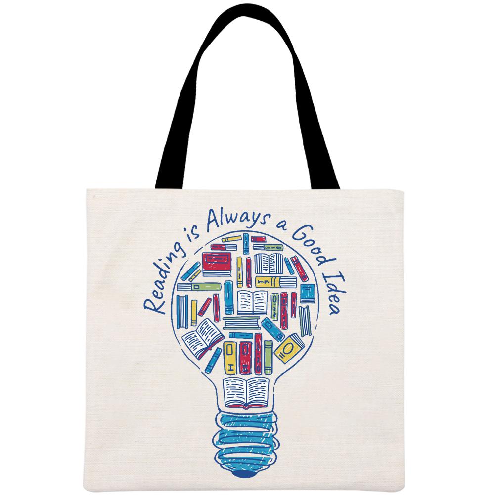 Canvas Bag-Books 40*40CM