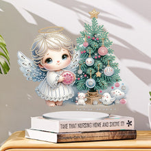 Load image into Gallery viewer, 2D Flat Little Angel DIY Desktop Diamond Painting Ornament Kits for Home Office
