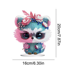 Load image into Gallery viewer, Acrylic Lion Raccoon Diamonds Painting Desktop Decorations for Office Decor (1)
