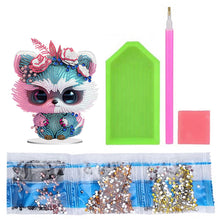 Load image into Gallery viewer, Acrylic Lion Raccoon Diamonds Painting Desktop Decorations for Office Decor (1)
