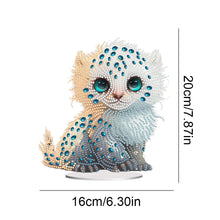 Load image into Gallery viewer, Acrylic Lion Raccoon Diamonds Painting Desktop Decorations for Office Decor (3)
