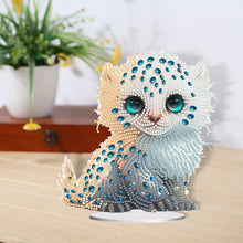 Load image into Gallery viewer, Acrylic Lion Raccoon Diamonds Painting Desktop Decorations for Office Decor (3)

