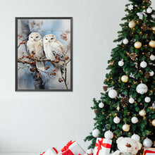 Load image into Gallery viewer, Forest Owl 30*40CM(Canvas) Full Round Drill Diamond Painting
