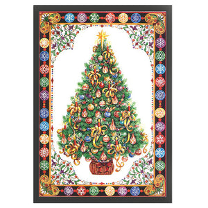 Yishu - Christmas Tree - 40*60CM 11CT 3 Stamped Cross Stitch