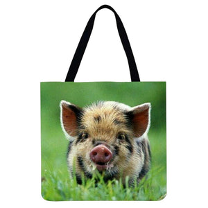 Canvas Bag-Pigs 40*40CM