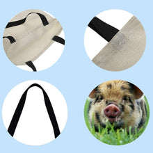 Load image into Gallery viewer, Canvas Bag-Pigs 40*40CM
