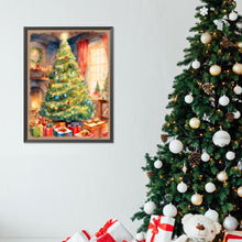 Load image into Gallery viewer, Christmas Tree 30*40CM(Canvas) Full Round Drill Diamond Painting

