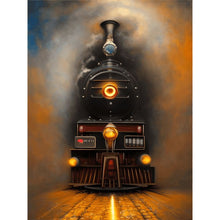 Load image into Gallery viewer, Train 30*40CM(Canvas) Full Round Drill Diamond Painting
