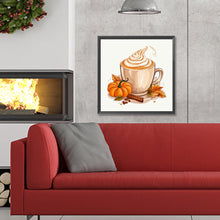Load image into Gallery viewer, Autumn And Winter Hot Drink 30*30CM(Canvas) Full Round Drill Diamond Painting
