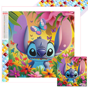 Stitch 30X30CM(Picture) Full Square Drill Diamond Painting