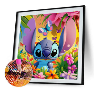 Stitch 30X30CM(Picture) Full Square Drill Diamond Painting