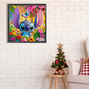 Stitch 30X30CM(Picture) Full Square Drill Diamond Painting