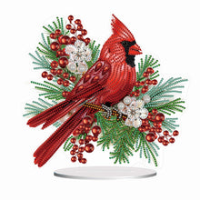 Load image into Gallery viewer, 2D Flat Cardinal DIY Diamond Painting Tabletop Ornaments Kit for Home Office
