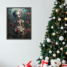 Load image into Gallery viewer, Skull Doll 30*40CM(Canvas) Full Round Drill Diamond Painting
