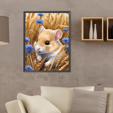 Load image into Gallery viewer, Mouse In The Grass 30*40CM(Canvas) Full Round Drill Diamond Painting
