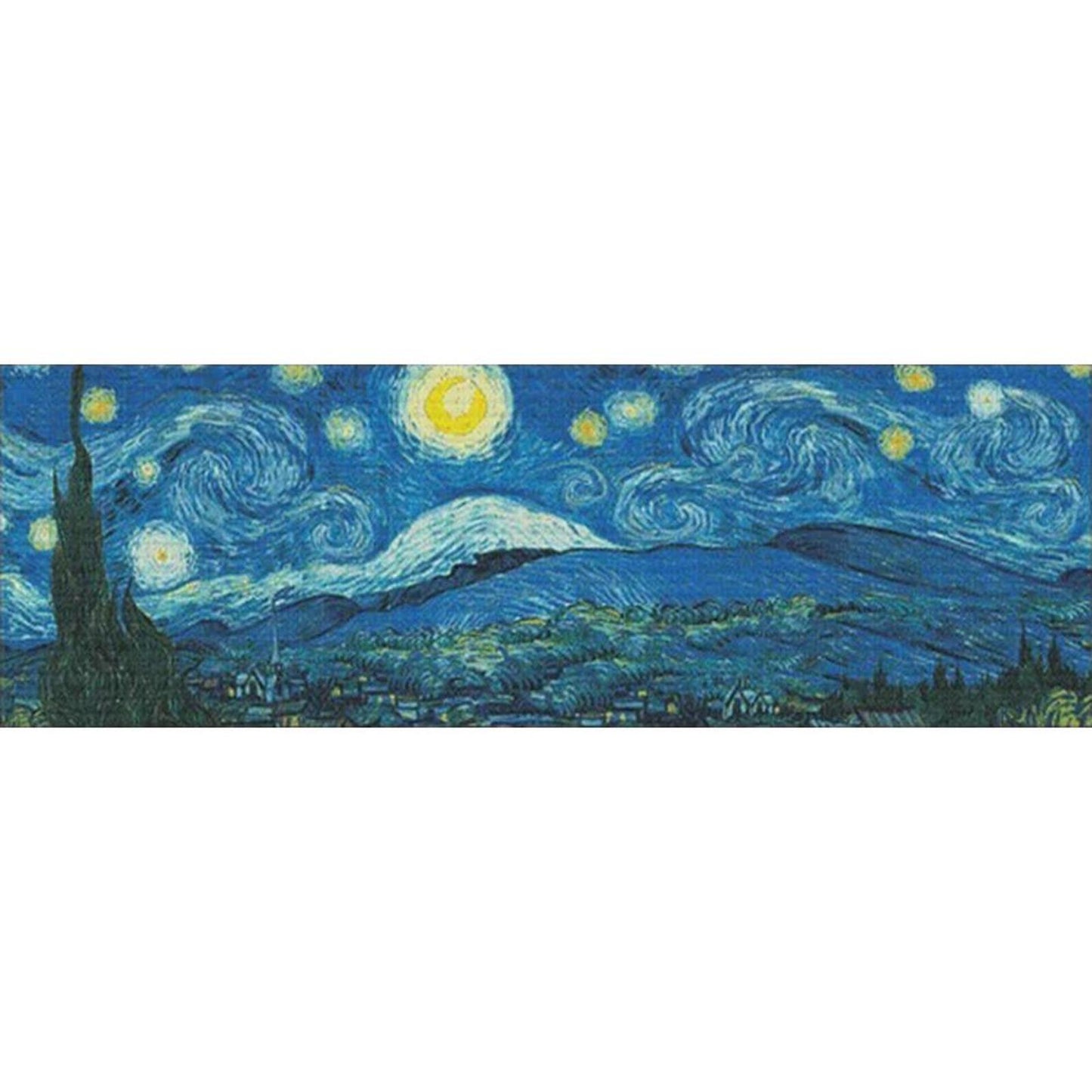 Starry Panorama - Full 14CT Stamped Cross Stitch 117x43CM - Joy Sunday