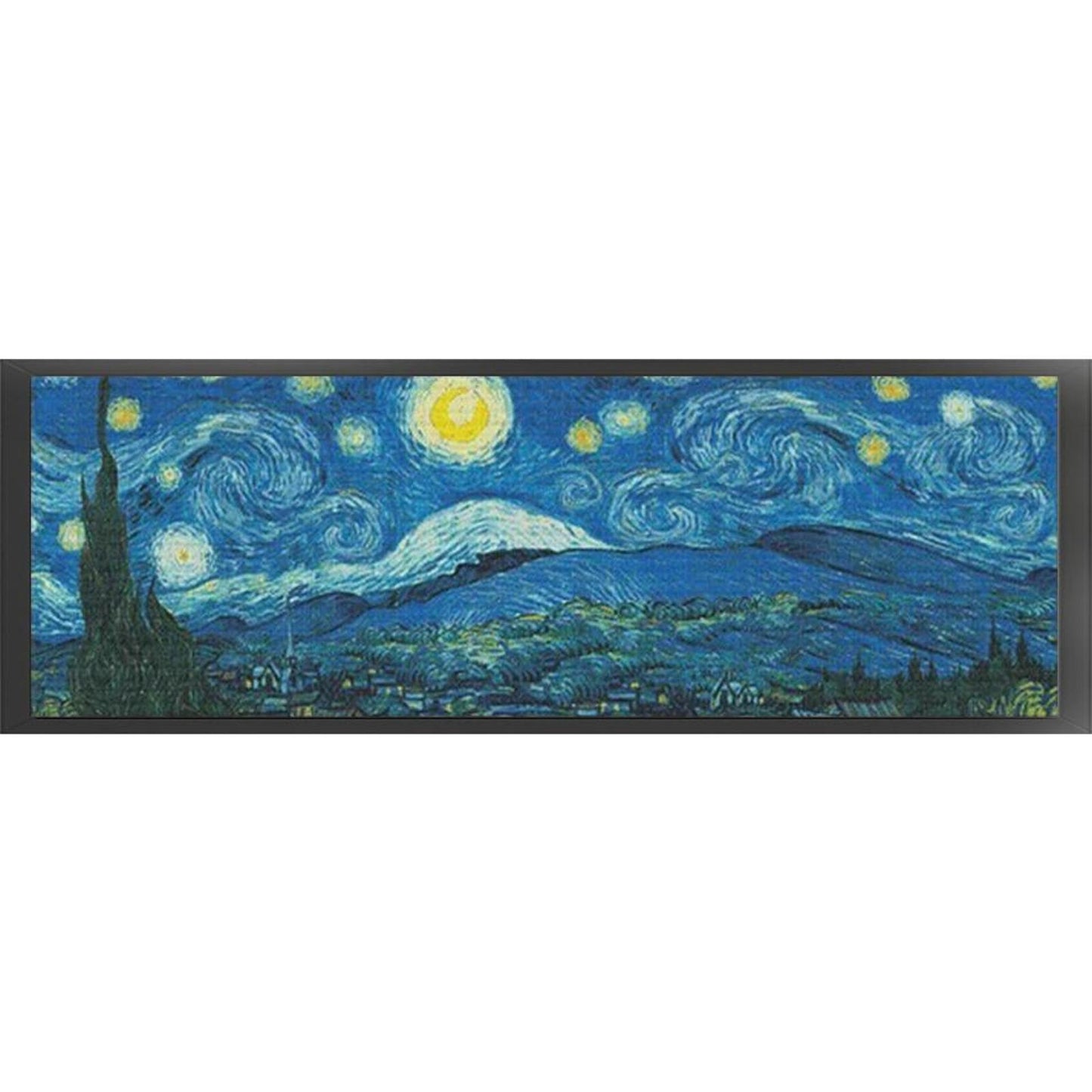 Starry Panorama - Full 14CT Stamped Cross Stitch 117x43CM - Joy Sunday
