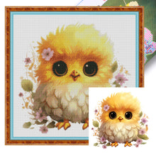 Load image into Gallery viewer, Huancan - Cute Chicks - 30*30CM 18CT 2 Stamped Cross Stitch
