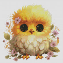 Load image into Gallery viewer, Huancan - Cute Chicks - 30*30CM 18CT 2 Stamped Cross Stitch
