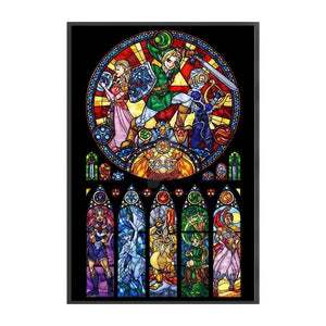 Yishu - The Legend Of Zelda - 50*75CM 11CT 3 Stamped Cross Stitch